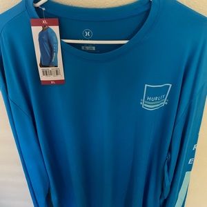 Hurley man long sleeve dri fit shirt
